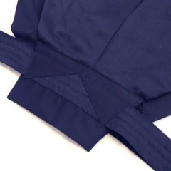 Japanese Hakama with Hook and Loop Fastener – Budo – Aikido – Kendo (Navy blue)