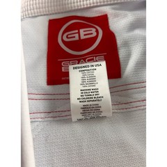 Gracie Barra Equipe Edition BJJ Gi Jacket White Red A4 Brazilian Jiu Jitsu Kimon