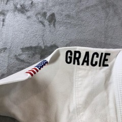 Gracie Jiu-Jitsu BJJ Gi Jacket Womens F2 White Authentic 100% Cotton Kimono Top