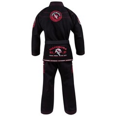 Hayabusa Goorudo 3 Gold weave Gi A1 (Black and Red) – Size A1