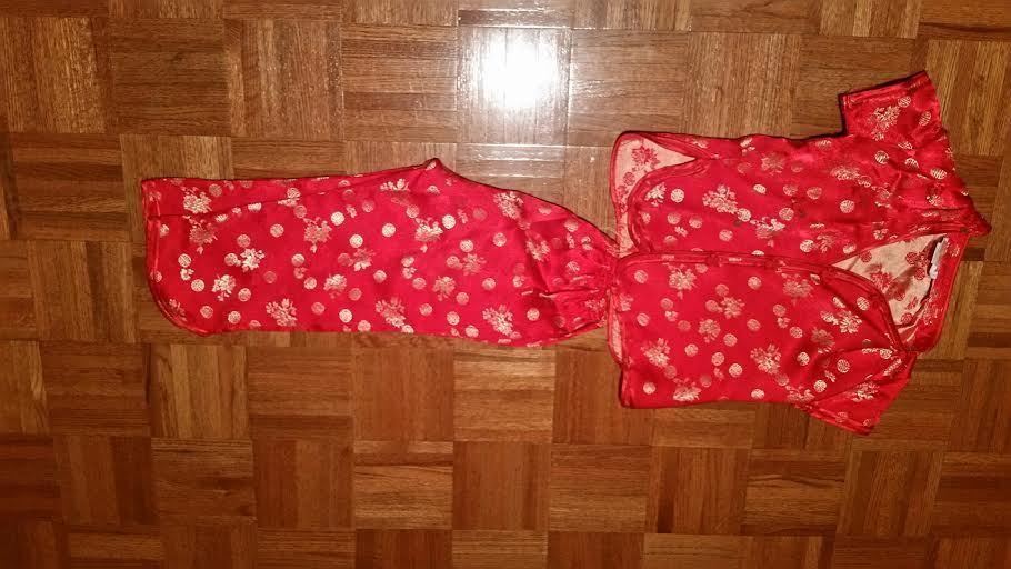 2 Silk Satin Chinese Kung fu Uniform Tai chi Suit Competition Performance 10 kid