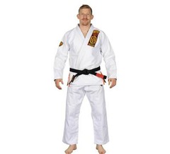 Fuji Lightweight Valiant Strength Edition Mens Brazilian Gi Jiu-Jitsu BJJ White