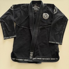 Unbranded Syndicate BJJ Gi A2 Black Jiu Jitsu Kimono Pants Set MMA