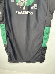 Progress “Bengal” BJJ MMA Black And Green Rashguard Size Medium