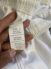 Century Karate Uniform Gi Size 4 White Martial Arts Set Super Kicks Adult