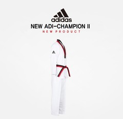 Adidas Poom Taekwondo Uniform CHAMPION 2 WTF Dobok Tae Kwon Do TKD