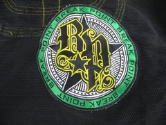 Break Point Deluxe Jiu-Jitsu Gi Set Boys Black Yellow Stitch Made In Pakistan
