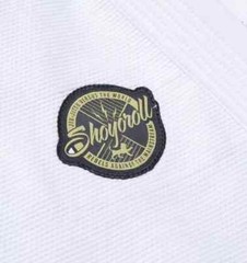 BJJ GJ White Shoyoroll Cut RVCA Jiu Jitsu Gi Batch 136 Competitor Retro With Bag
