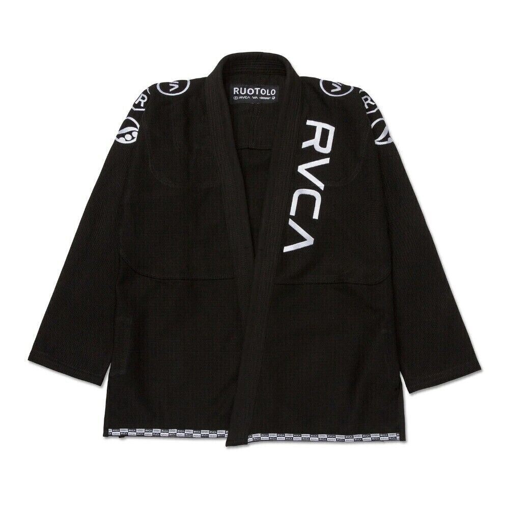 Black Shoyoroll BJJ Gi Jiu-Jitsu RVCA X Kimono Roots With Bag