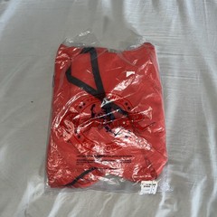 Martial Arts Karate Uniform Gladiator Middleweight Red/ White Belt Size 5