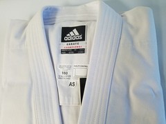adidas Karate Heavyweight Kata Champion Gi, 14oz American Cut Uniform
