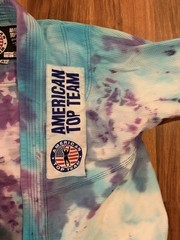 American Top Team Gwinnett Ga Gi MMA UFC Jitsu Judo Shirt Size A2 Blue Century