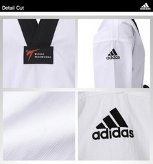 Adidas ADI-CHAMPION 2 Taekwondo Uniform CHAMP-2 WT Dobok TKD