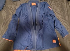 Inverted Gear Ultra Light A4 Blue Orange Jiu-Jitsu Gi Adult Unisex