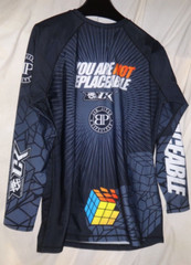 Break Point CK Fight Life Long Sleeve Compression Shirt MMA Jiu Jitsu Sz XXL