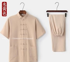 Chinese Kung Fu Cotton Uniform Martial Arts Tai Chi Suit Wushu Tang Suit Clothes