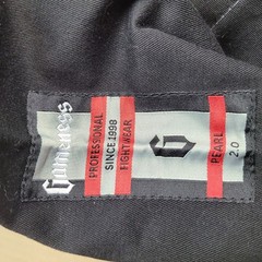 Gameness Mens Limited Edition Pear 2.0 Gi Pants Size 1 Black