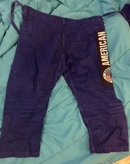 Jiu Jitsu Gi Size M-1 MMA American Top Team Blue Color