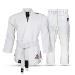 Stellman Core Brazilian Jiu Jitsu White 350gsm Grappling Fighting Uniform BJJ Gi