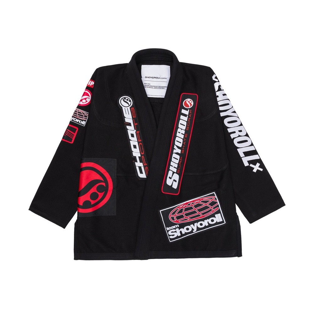 Shoyoroll Federation V4 Batch 24 Brand New Black BJJ Gi 450 GSM