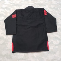 Elite Brazilian Jiu-Jitsu BJJ Gi Uniform Top Youth Black Long Sleeve
