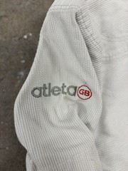 Gracie Barra Equipe Edition BJJ Gi Jiu Jitsu Jacket Mens A0 White Ripstop Kimono