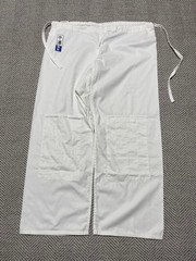 Judo Uniform Top And Bottom Set White No. 4