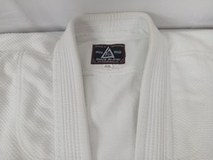 Gracie Brand Jiu Jitsu Official Gi Set White Sz 4/170 A2 BJJ Jacket Pants Belt
