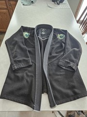 Origin axiom Black Brazilian Jiu-Jitsu Gi Set A2/M Jacket & 36 Pants