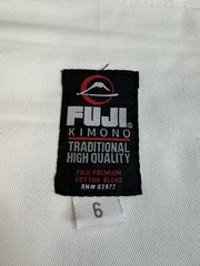 Fuji Kimono single weave Judo Gi pants and belt Size 6