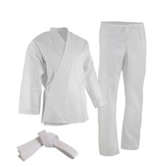 TMA 5oz Ultra Light Weight Karate Gi / Uniform White with Free Belt