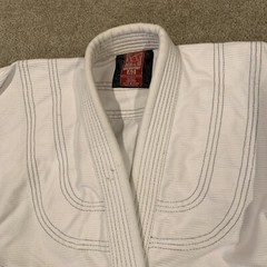 Breakpoint Brazilian jiu jitsu Jacket White – Size A0 & 66 Inch Belt
