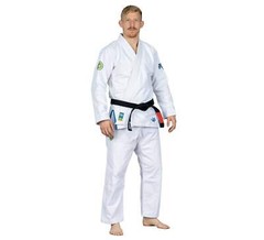 Fuji Sports Flow Tech Breathable Mens Brazilian Jiu Jitsu Gi JiuJitsu BJJ White