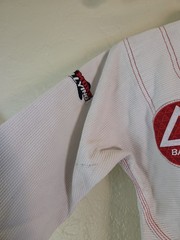 Gracie Barra Equipe Jiu Jitsu Gi Jacket Y6 Kimono White Top Only Size Youth 6