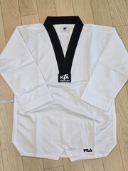 (New Model) FILA Taekwondo Ultra Light KTA Dan Dobok Uniform