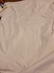 Taekwondo Uniform Top Pullover With Patches Size 4 Adult White