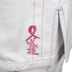Gi Uniform Fuji IBJJF White & Pink 5’2″-5’5″ 120-140lb Womens M(W1) Jui-Jitsu