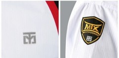 Brand New MOOTO MTX Basic Poom Uniform S2 TKD Taekwondo WT Dobok – 120 3xs