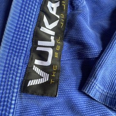 Vulkan Pro Light Jiu Jitsu Gi Jacket Mens Large A2 Blue 100% Cotton Brazil