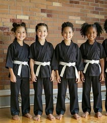 Black Karate Gi Uniform Set – Lightweight Martial Arts Apparel w/White Belt