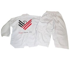 Professional Authentic Martial Arts Uniform Taekwondo Halloween Costume 000/110