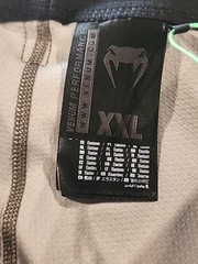 Venum Electron 3.0 Spats Pants UFC Matial Arts Jiu-Jitsu Men’s XXL Sand NEW