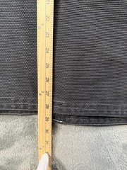 Your Jiu Jitsu Gear Gi Coat Adult Sz A2 BJJ Jacket Top Black 100% Cotton Kimono