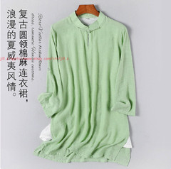 Women Tai Chi Morning Exercise Suit Kung Fu martial arts Wing Chun Linen Uniform