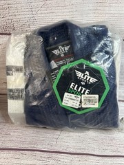 Elite Blue Jiu Jitsu BJJ Gi Size F0 With White Belt