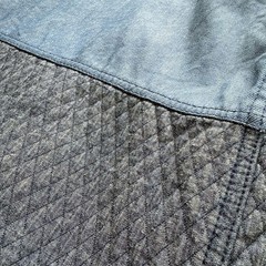 SCISSORMAN Kurashiki Denim Judo Uniform-Style Long Coat With Engraved Buttons