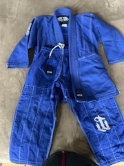 War Tribe Kid’s Jiu Jitsu Gi Size C00 Blue