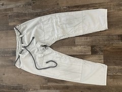 Lokal Kimonos Breakpoint A0 BJJ Gi White+Pants & White Belt Brazilian Jiu Jitsu