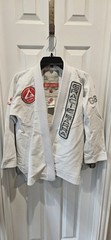Gracie Barra White GI set Size AO