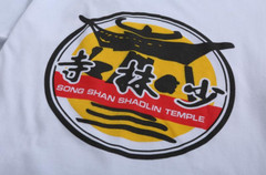 Summer cotton Shaolin Kung Fu Tai Chi Wing Chun martial arts training T-shirt